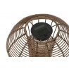 LAMPARA SOLAR RATAN 30X30X50