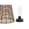 LAMPARA SOLAR RATAN 30X30X50